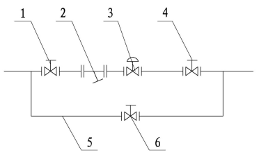 200X活塞式大口徑減壓穩(wěn)壓閥使用說(shuō)明書(shū)-結(jié)構(gòu)尺寸(圖2)